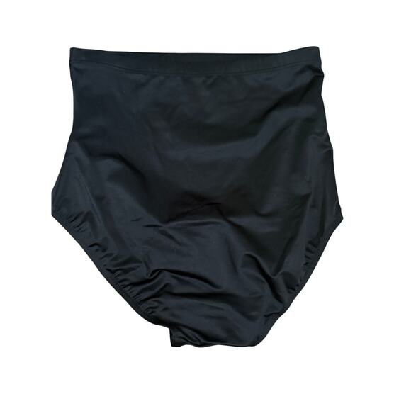 Miraclesuit Black Super High Waist Brief Bottom Womens 14 - Picture 5 of 6
